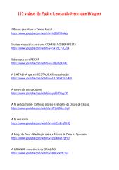 115 vídeos do Padre Leonardo Henrique Wagner.pdf