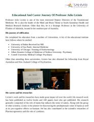 Educational And Career Journey Of Professor Julio Licinio.doc