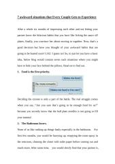 7 awkward situations that Every Couple Gets to Experience.pdf