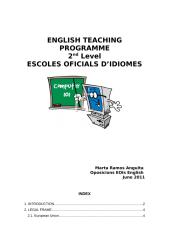 ENGLISH TEACHING PROGRAMME.doc